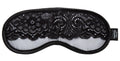 Fifty Shades of Grey satijn blinddoek - Zilver