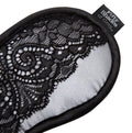 Fifty Shades of Grey satijn blinddoek - Zilver