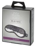Fifty Shades of Grey satijn blinddoek - Zilver