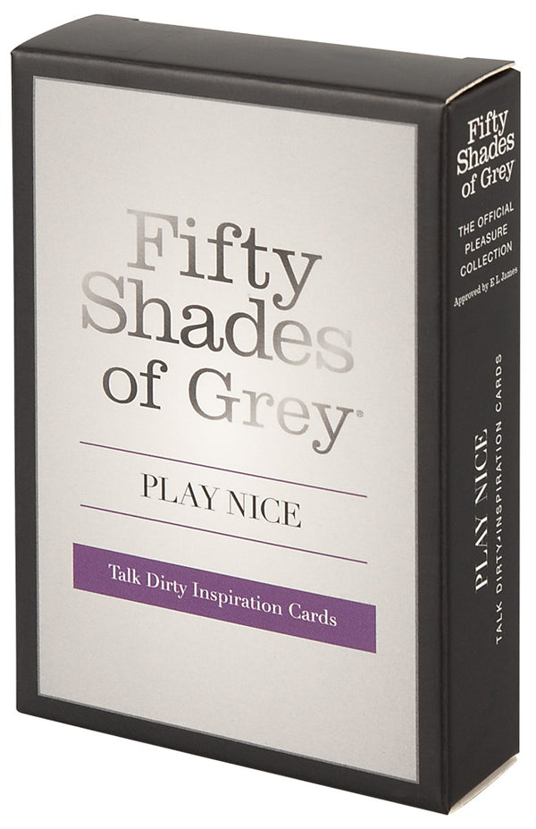 Fifty Shades of Grey dirty talk inspiratiekaarten - Wit - Fifty Shades of Grey - SKU: 7012200000