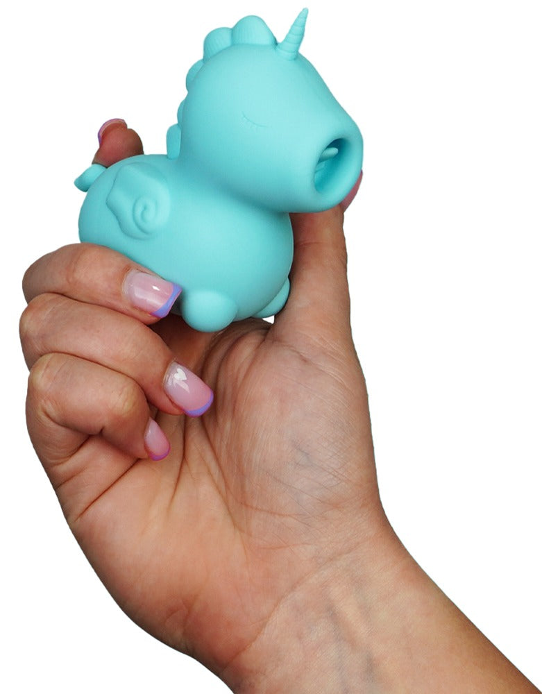Unihorn Mount'n Peak vibrator - Blauw
