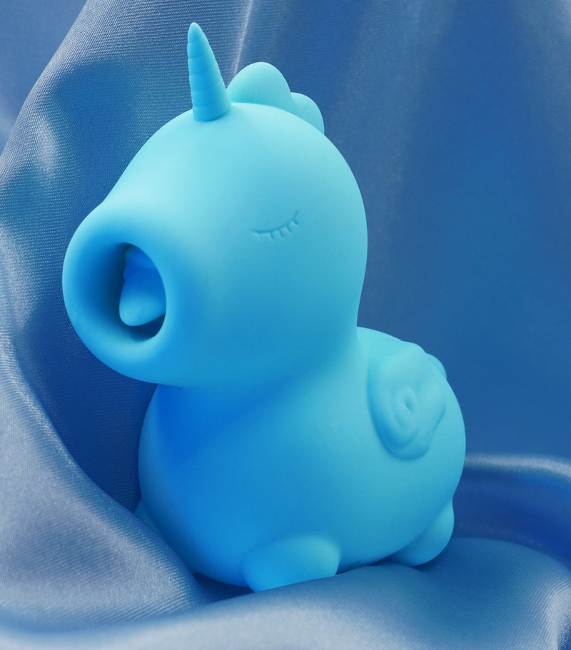 Unihorn Mount'n Peak vibrator - Blauw