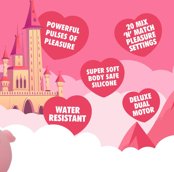 Unihorn Heart Throb vibrator - Roze - Unihorn - SKU: 7012700000