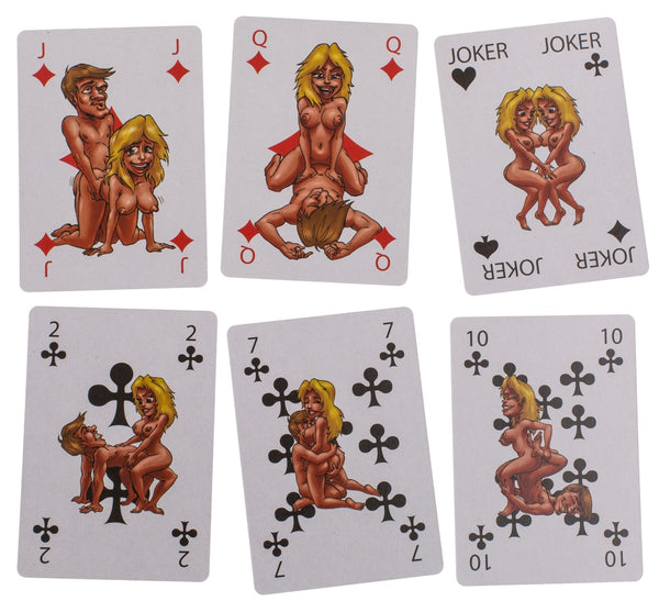 Kamasutra-speelkaarten Kamasutra-speelkaarten - Rood - IntimateRed - SKU: 7014160000