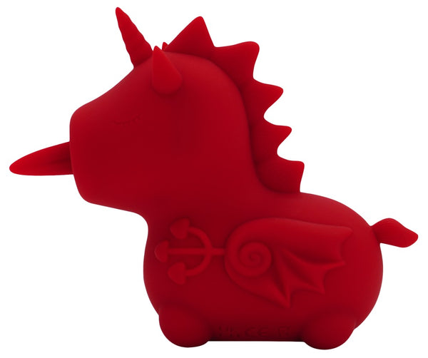 Unihorn Trilkussen met dubbele tong - Rood - Unihorn - SKU: 7014400000