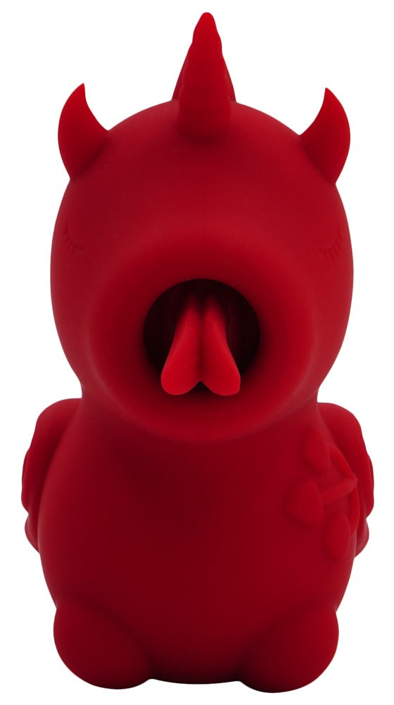 Unihorn Trilkussen met dubbele tong - Rood - Unihorn - SKU: 7014400000