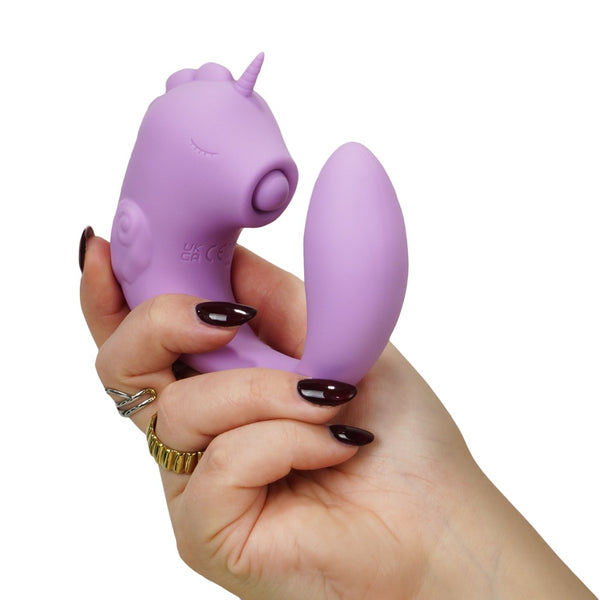 Unihorn C-Horse Marina Lilac vibrator - Blauw - Unihorn - SKU: 7015560000