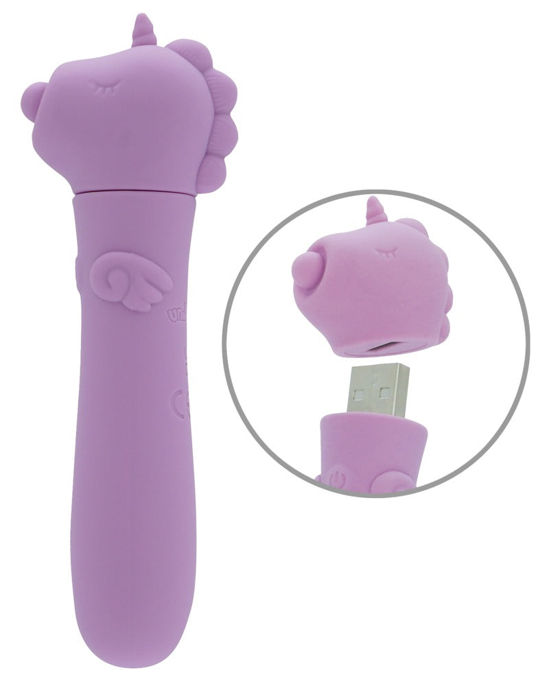 Unihorn Mini Vibrator USB Karma - Lilac