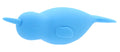 Unihorn Clitoris vibrator dubbelzijdig met zachte staartvin - Turquoise