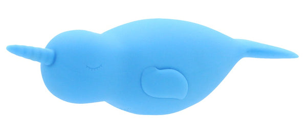 Unihorn Clitoris vibrator dubbelzijdig met zachte staartvin - Turquoise - Unihorn - SKU: 7015990000