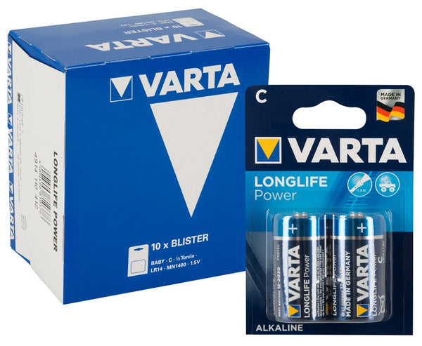 Varta Batterij C 10x2 - - Varta - SKU: 7408100000