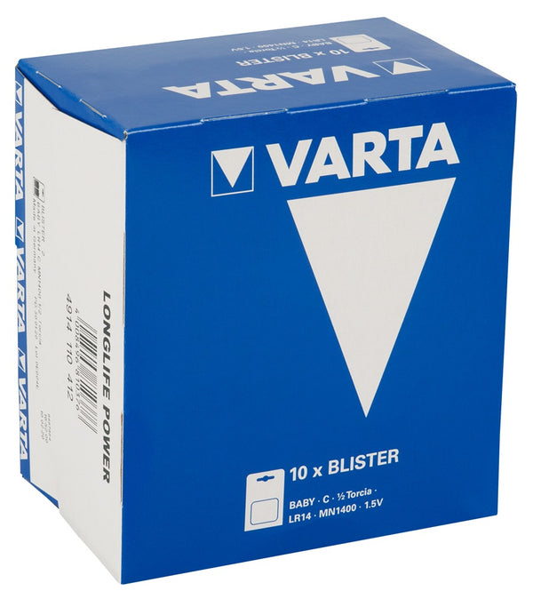 Varta Batterij C 10x2 - - Varta - SKU: 7408100000