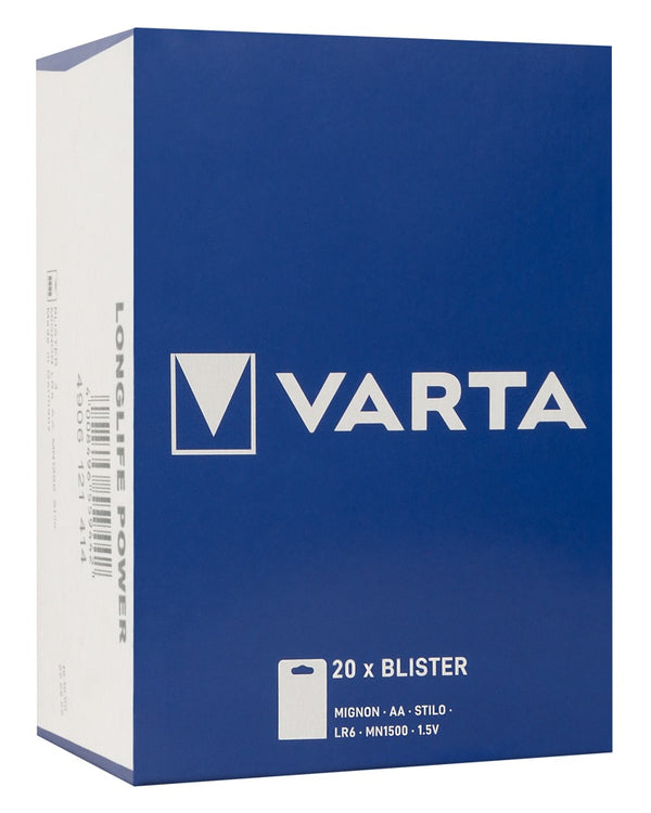 Varta batterijen AA 4-pack - Varta - SKU: 7408290000