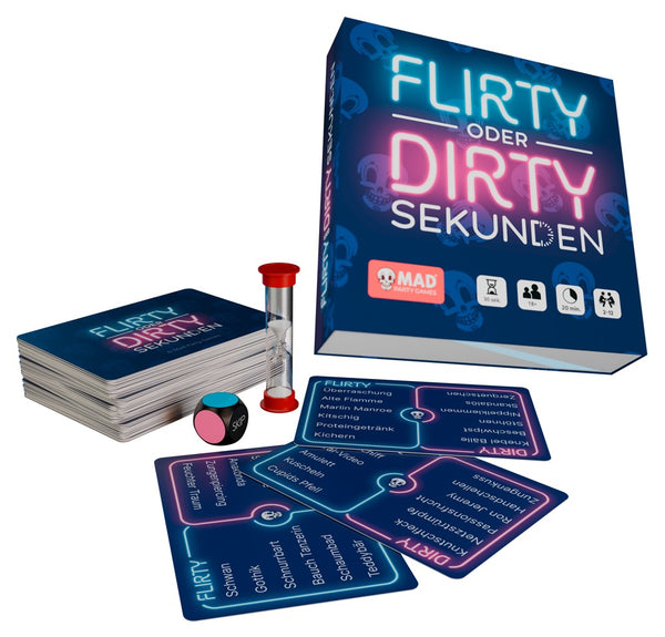 Mad Party Games Flirty or Dirty Seconds raadspel - IntimateRed - SKU: 7409340000
