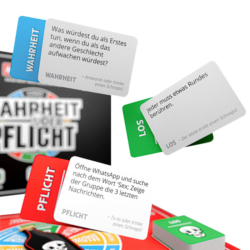 Party spel met shotjes en truth or dare