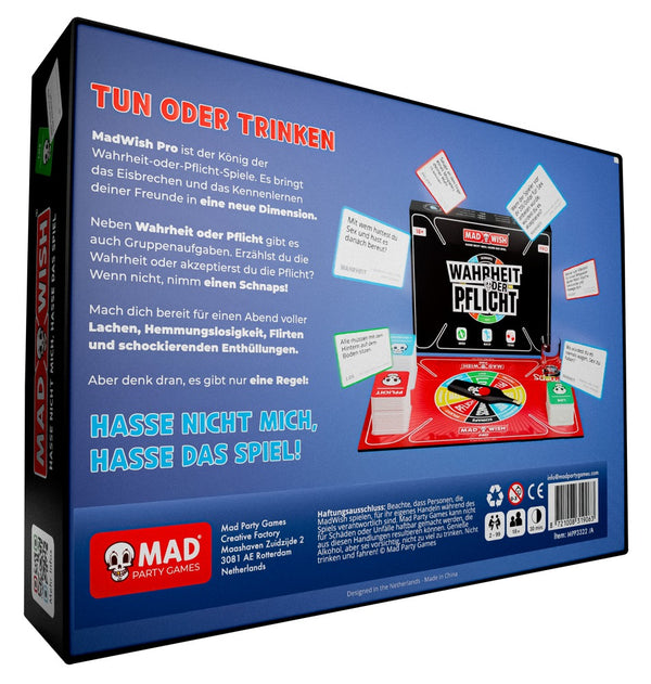MadWish Pro-gezelschapsspel spel - IntimateRed - SKU: 7409420000
