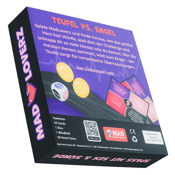 MadLoverz Erotic Couples Game - IntimateRed - SKU: 7409770000