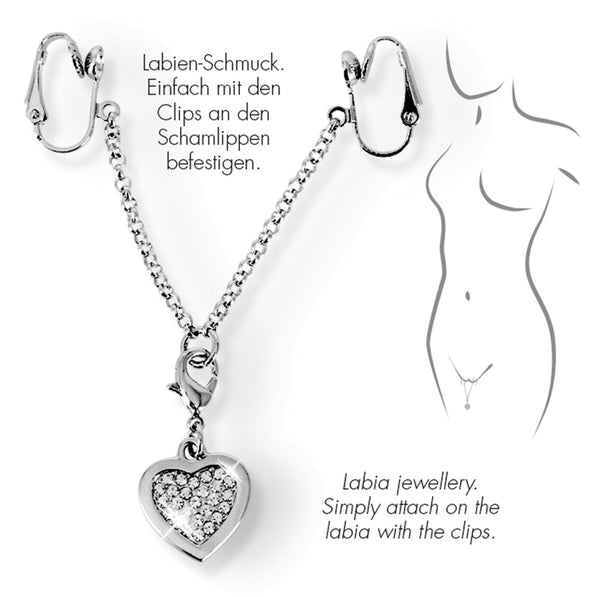 IntimateRed Schaamlipketting - Zilver - IntimateRed - SKU: 7707520000
