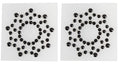 Cottelli ACCESSOIRES Cottelli Tepelplakkers - Zwart