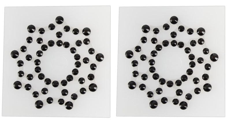 Cottelli ACCESSOIRES Cottelli Tepelplakkers - Zwart