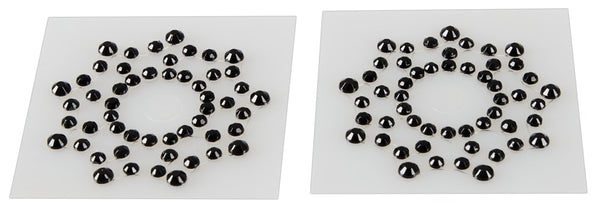 Cottelli ACCESSOIRES tepelstickers - Zwart - Cottelli ACCESSOIRES - SKU: 7708760000