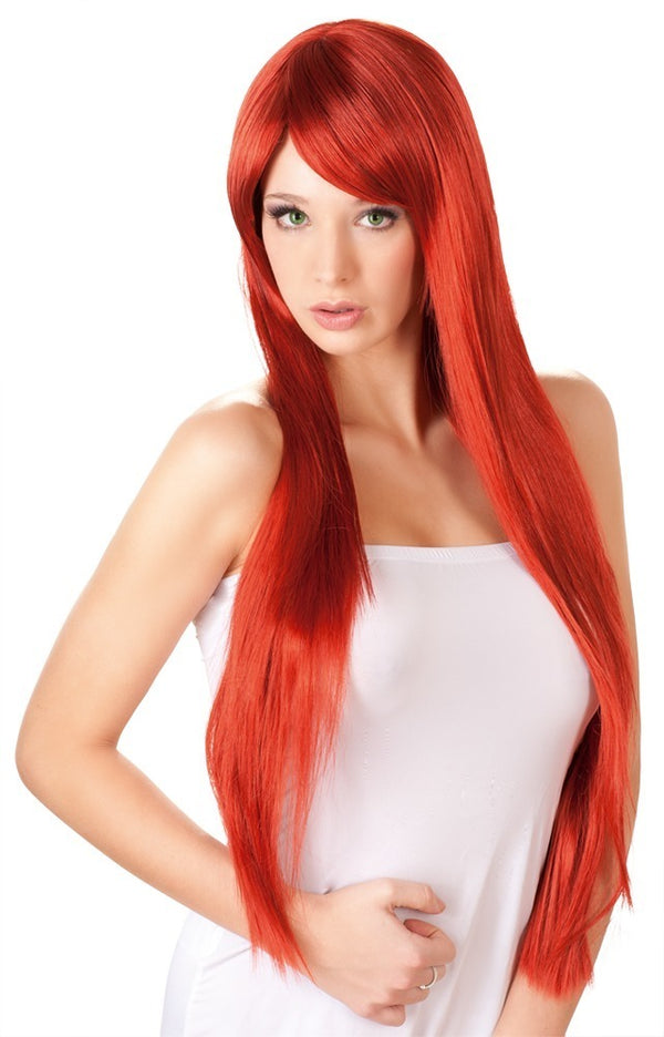 Cottelli ACCESSOIRES Cottelli Pruik - Rood - Cottelli ACCESSOIRES - SKU: 7734920000