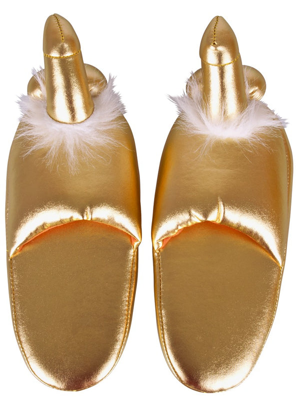 IntimateRed Penis slippers - Goud - IntimateRed - SKU: 7739050000