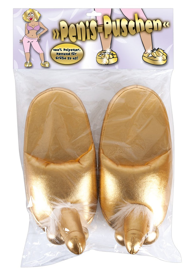 IntimateRed Penis slippers - Goud - IntimateRed - SKU: 7739050000