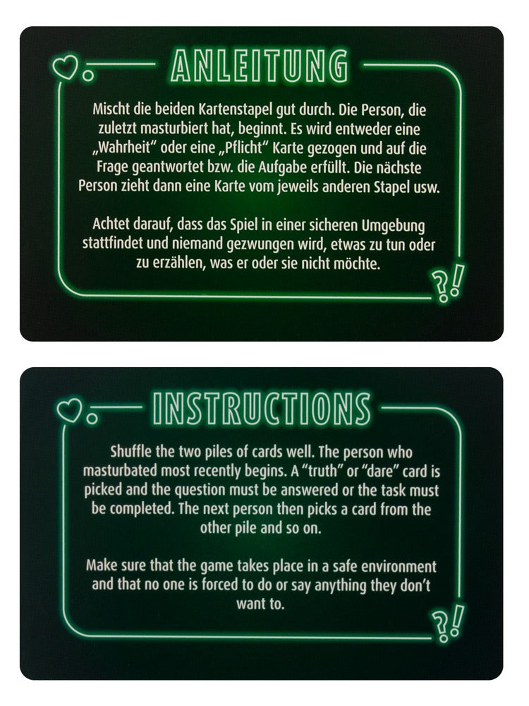 Spel erotische waarheden en uitdagingen