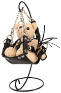 Bad Kitty SM teddy met harnas en flogger - Licht