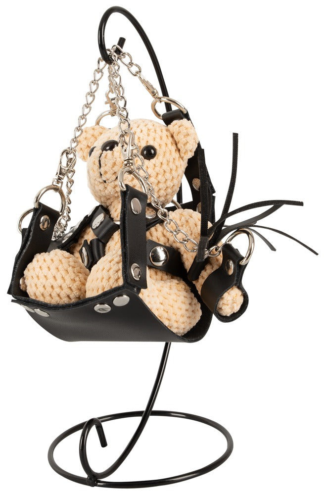 Bad Kitty SM teddy met harnas en flogger - Licht