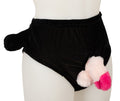 Slip met pluche penis - Huidskleur