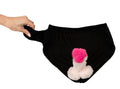 Slip met pluche penis - Huidskleur