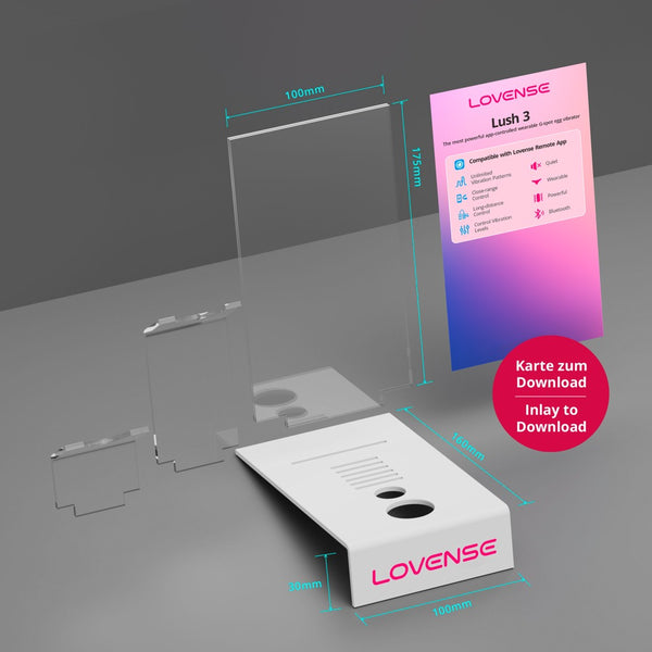 Lovense Display voor Max 2 masturbator - Transparant - Lovense - SKU: 9174000000