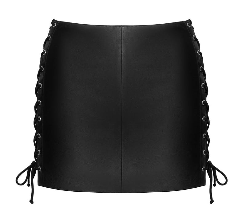 ZADO Leren rok - Zwart
