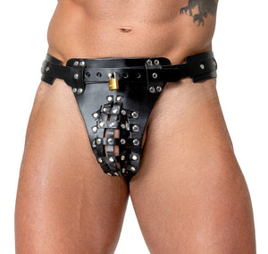 ZADO Chastity thong - Zwart
