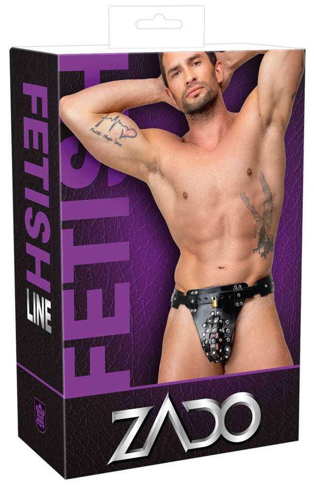 ZADO Chastity thong - Zwart