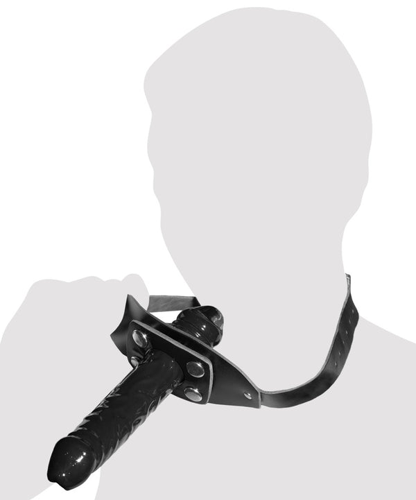 ZADO gag met dildo - Zwart - ZADO - SKU: 20202541001