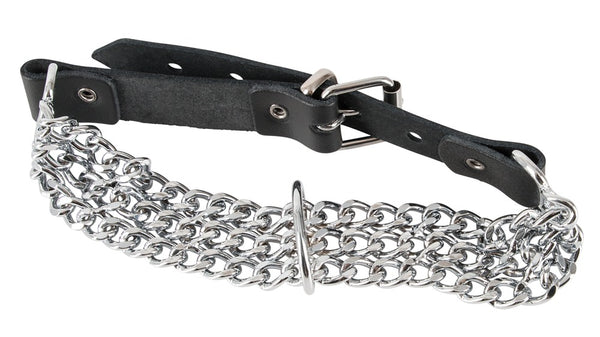 ZADO kettinghalsband met kettingen - Zwart - ZADO - SKU: 20303731001