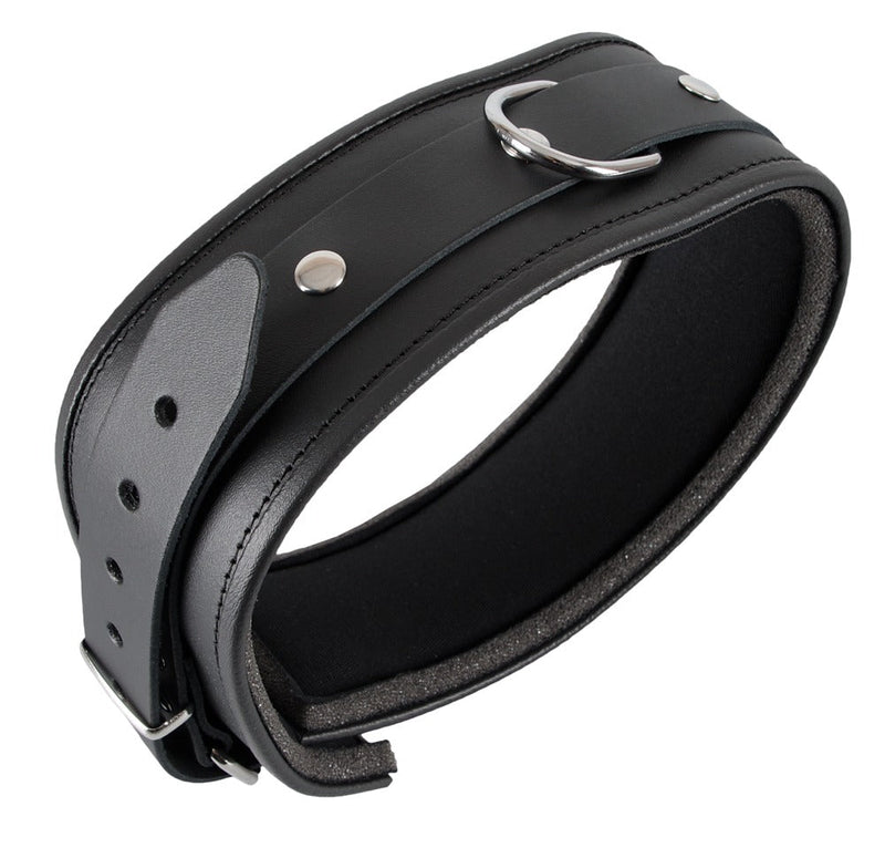 Leren halsband