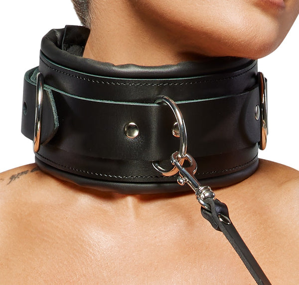 ZADO brede halsband met hangslot - ZADO - SKU: 20307131001