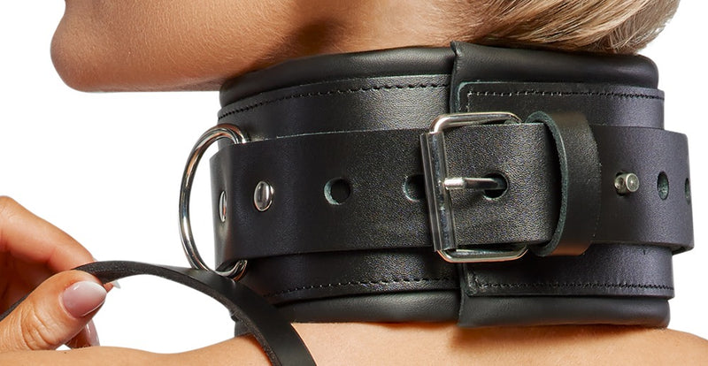 ZADO brede halsband met hangslot