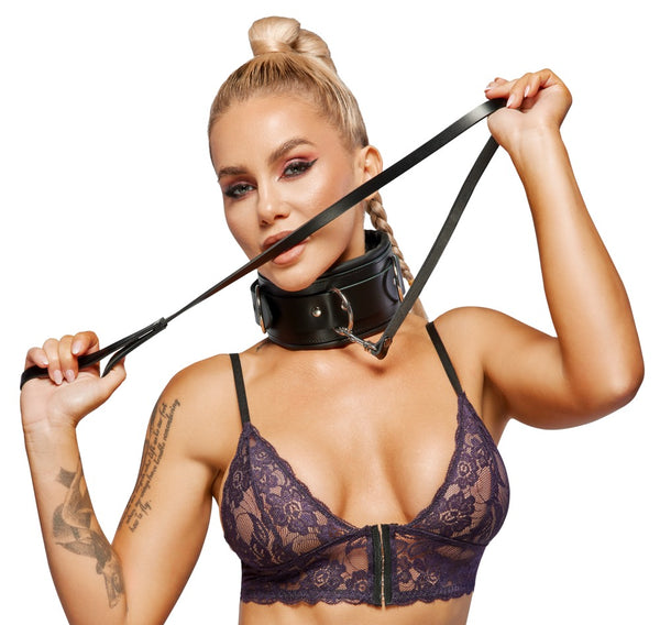 ZADO brede halsband met hangslot - ZADO - SKU: 20307131001