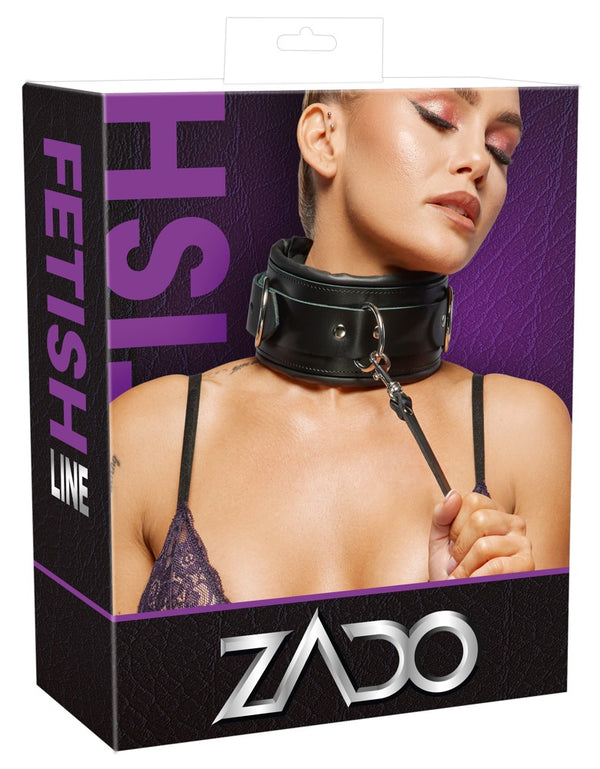 ZADO brede halsband met hangslot - ZADO - SKU: 20307131001