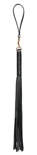 ZADO Flogger met losneembare handlus - Zwart