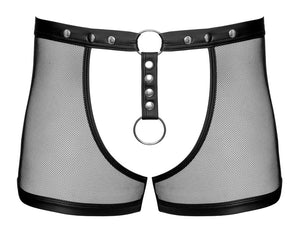 Svenjoyment Jock transparant met cock ring - Zwart
