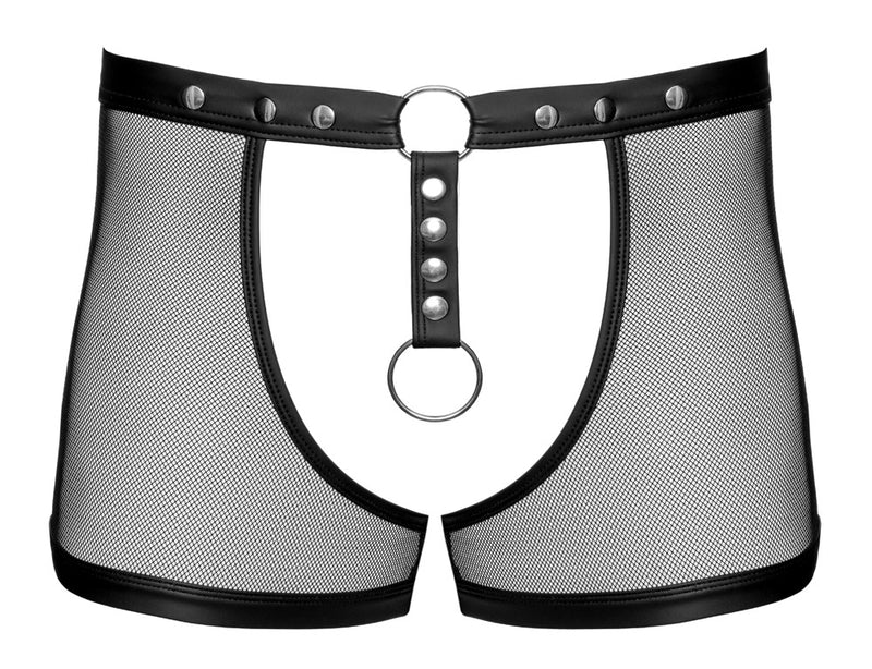 Svenjoyment Jock transparant met cock ring - Zwart