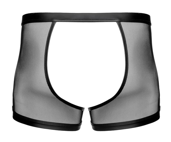 Svenjoyment kruisloze boxer met cockring - Zwart - Svenjoyment - SKU: 21003981701