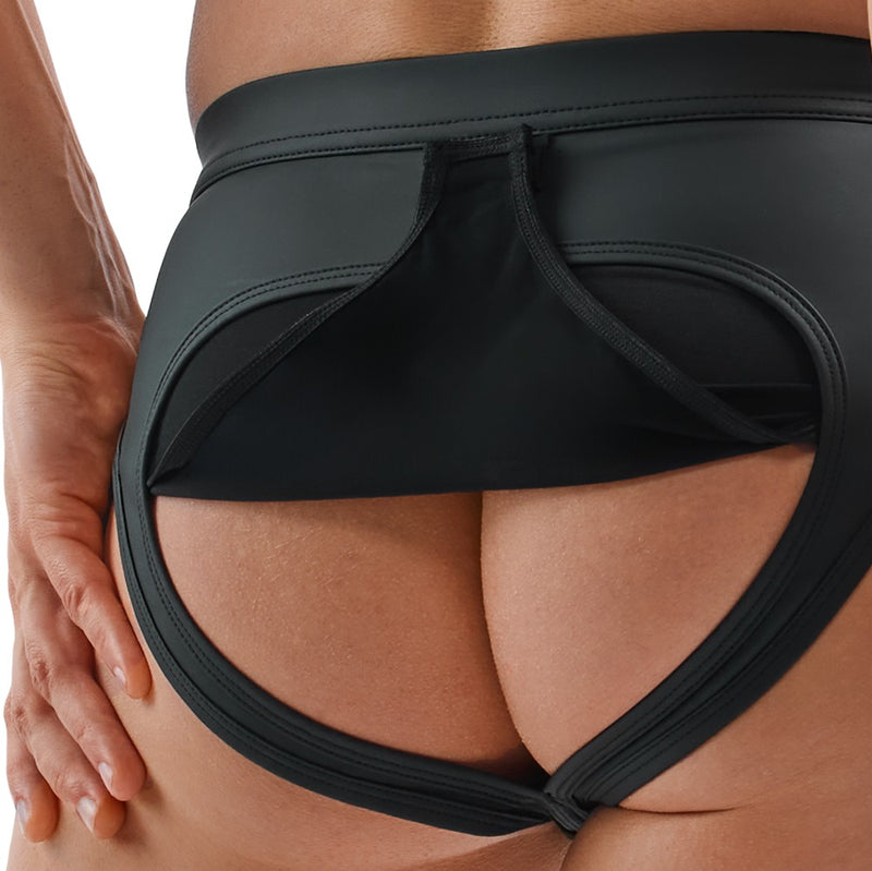 Svenjoyment strakke matte jockstrap met opklapbaar