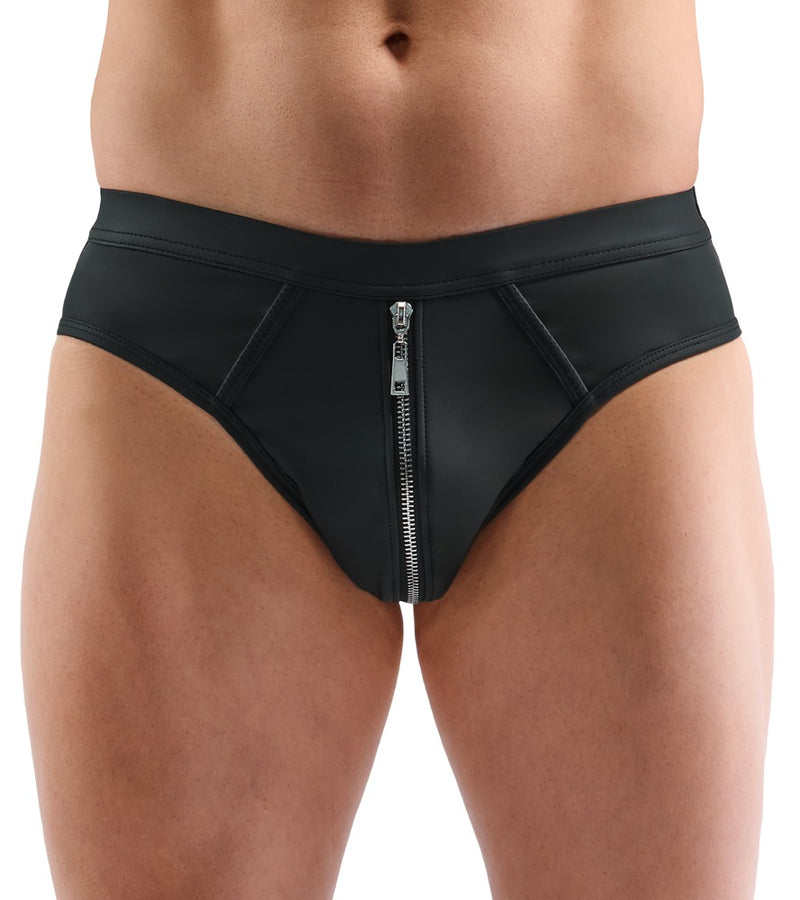 Svenjoyment strakke matte jockstrap met opklapbaar